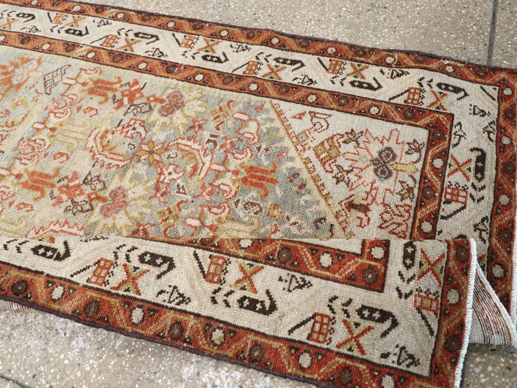 Vintage Persian Malayer Long Runner, No.26353 - Galerie Shabab