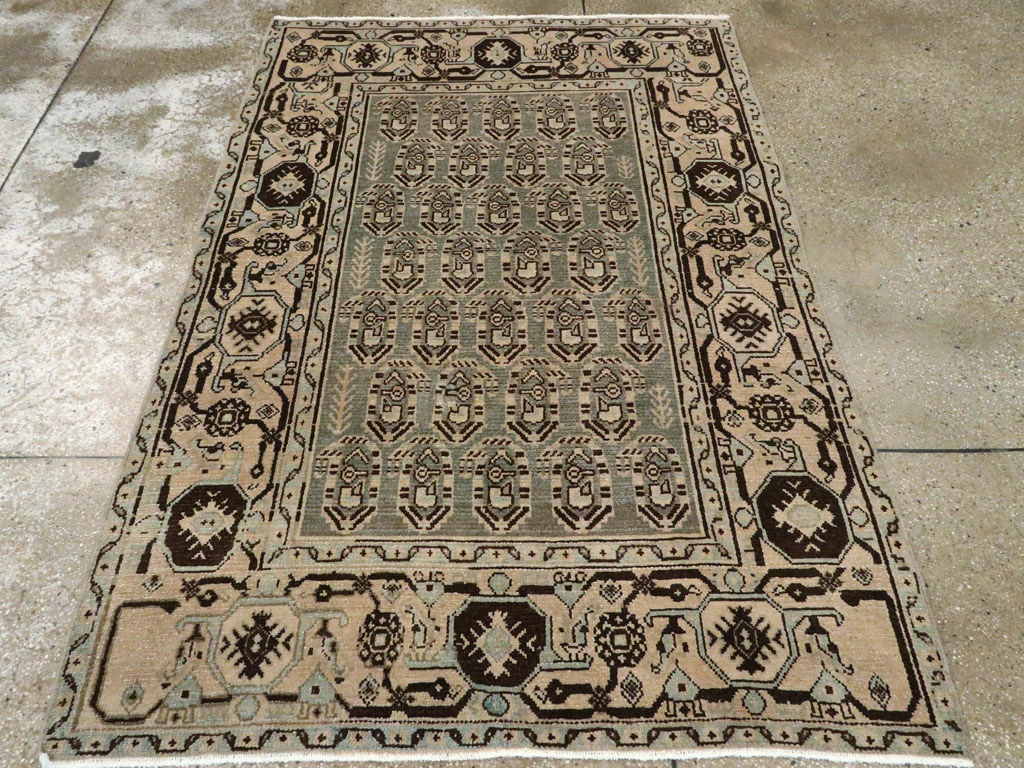 Vintage Persian Malayer Rug, No.26354 - Galerie Shabab