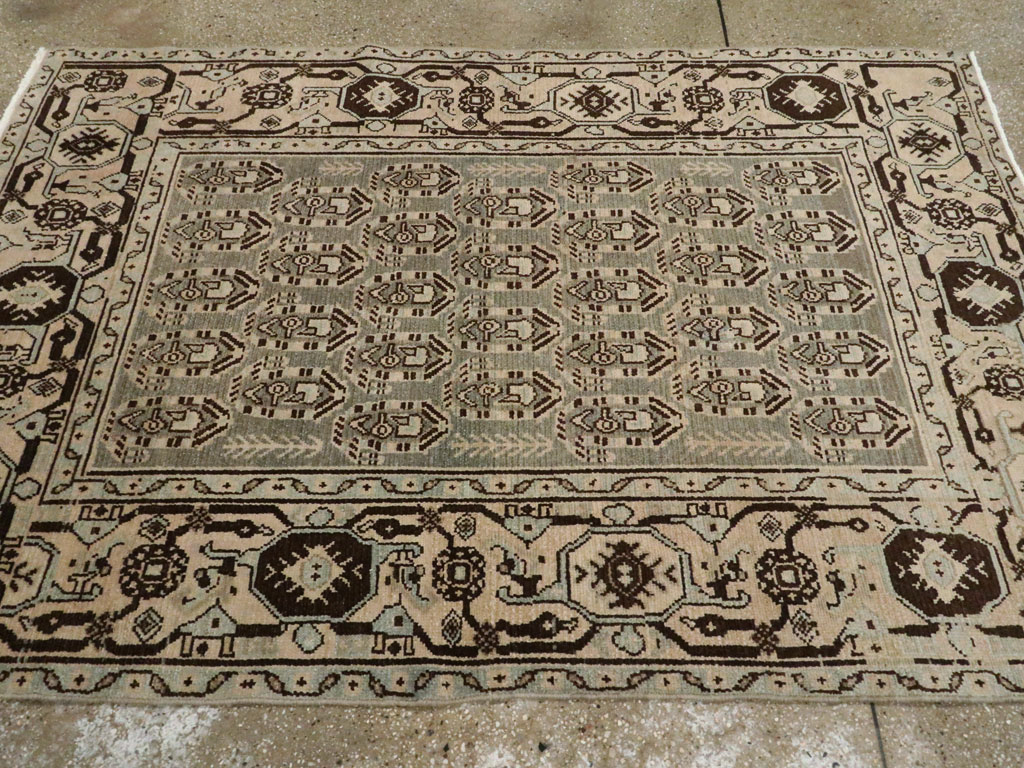 Vintage Persian Malayer Rug, No.26354 - Galerie Shabab