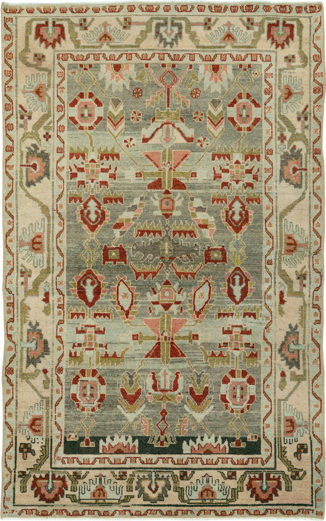 Vintage Persian Malayer Rug, No.26355 - Galerie Shabab