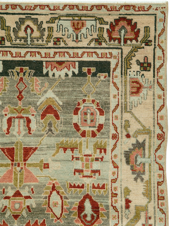 Vintage Persian Malayer Rug, No.26355 - Galerie Shabab