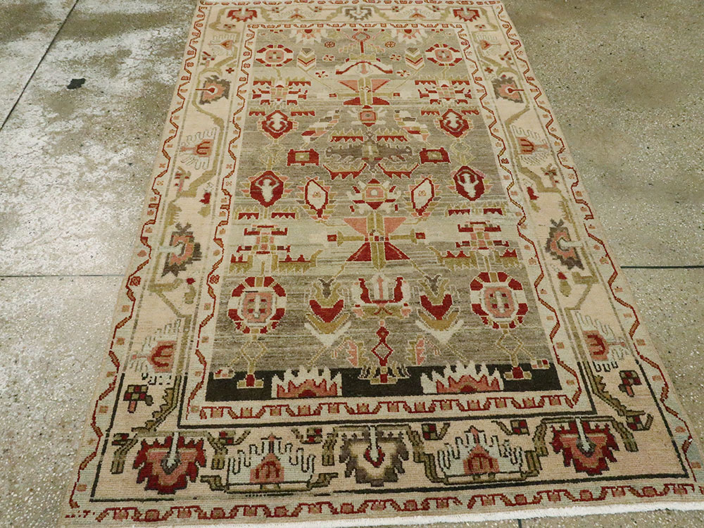 Vintage Persian Malayer Rug, No.26355 - Galerie Shabab