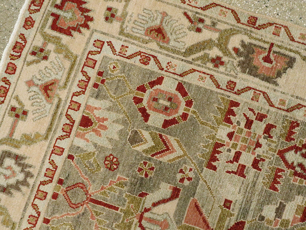 Vintage Persian Malayer Rug, No.26355 - Galerie Shabab