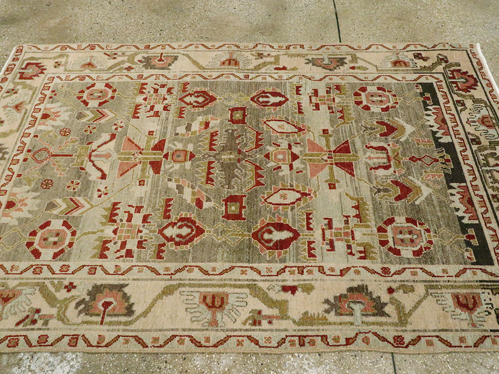 Vintage Persian Malayer Rug, No.26355 - Galerie Shabab
