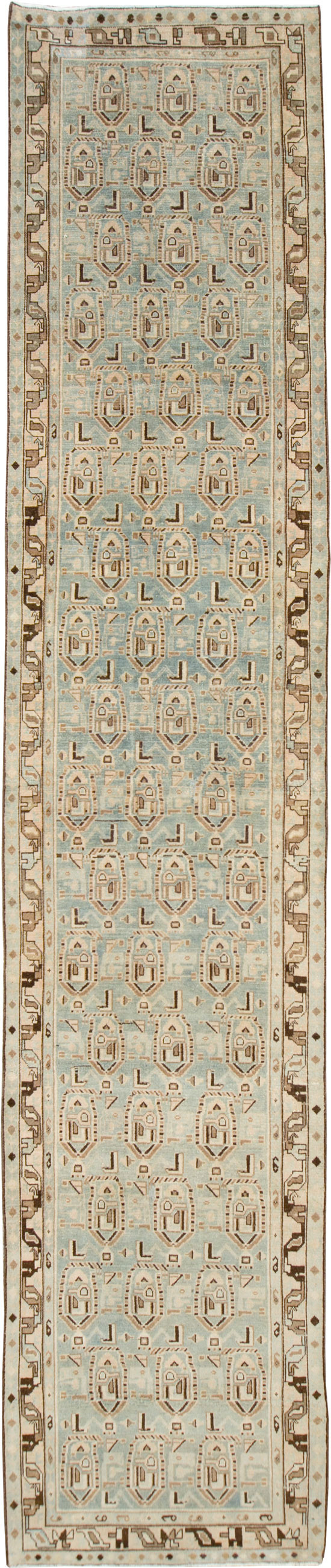 Vintage Persian Malayer Runner, No.26356 - Galerie Shabab