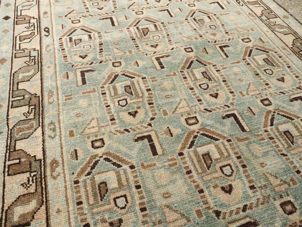 Vintage Persian Malayer Runner, No.26356 - Galerie Shabab