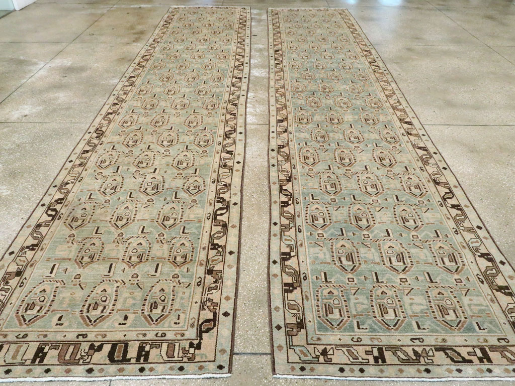 Vintage Persian Malayer Runner, No.26356 - Galerie Shabab