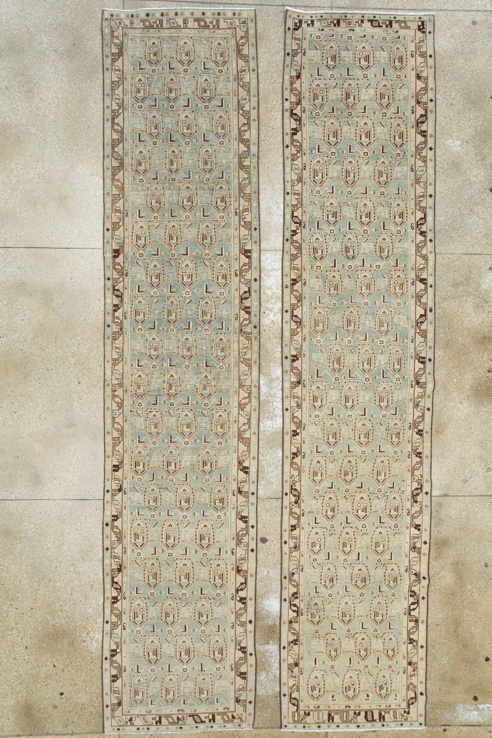Vintage Persian Malayer Runner, No.26356 - Galerie Shabab
