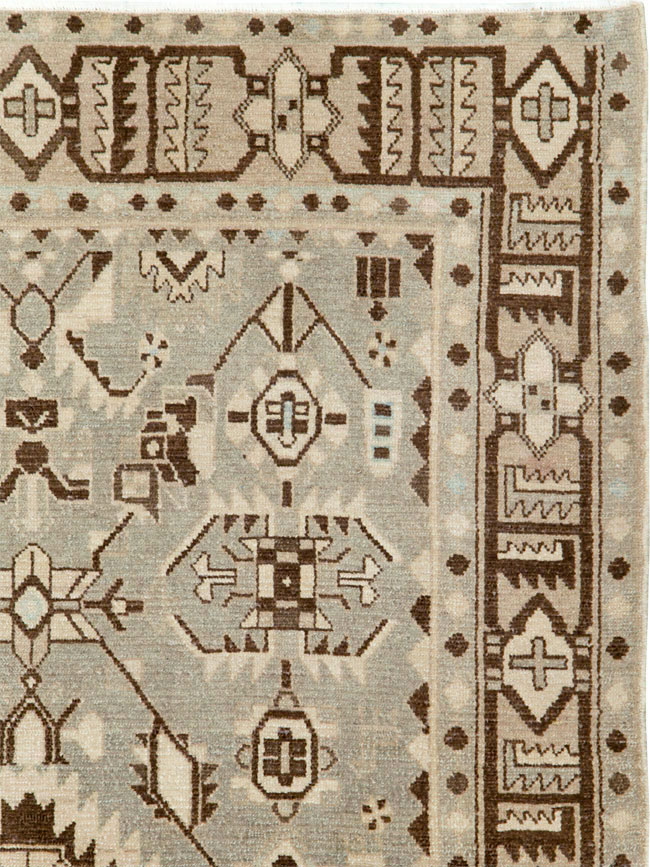 Vintage Persian Malayer Rug, No.26357 - Galerie Shabab