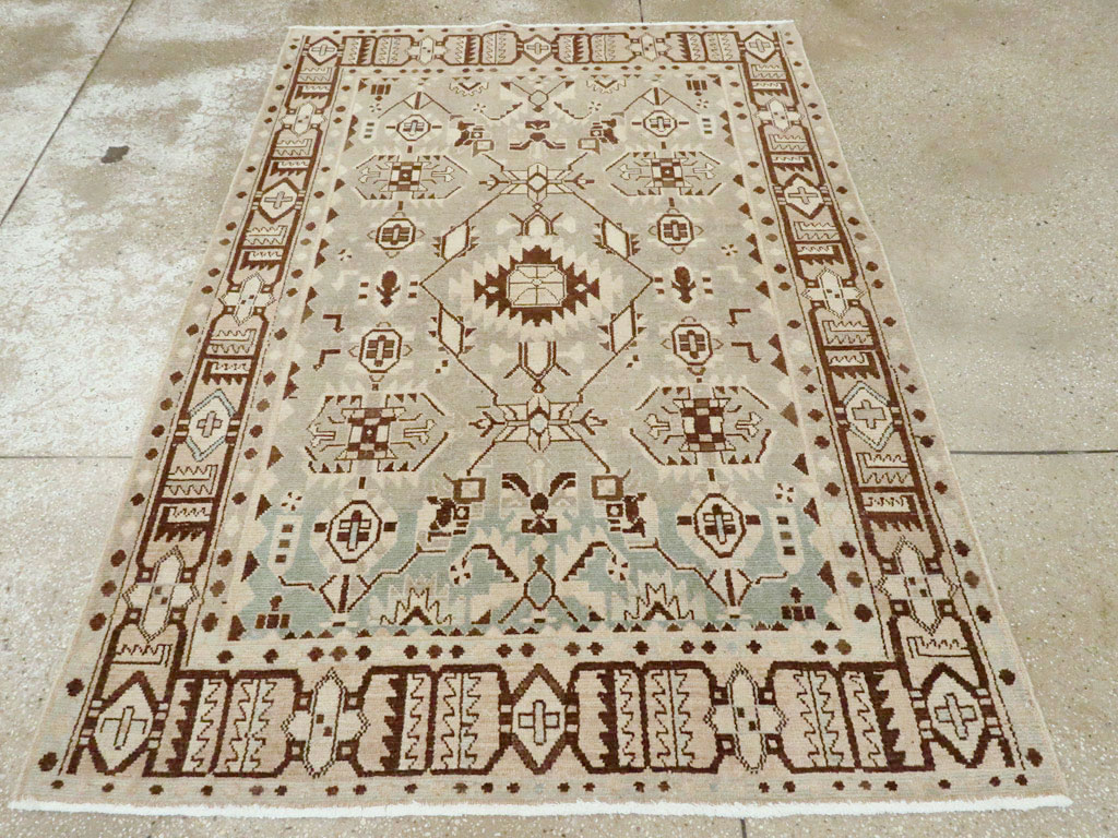 Vintage Persian Malayer Rug, No.26357 - Galerie Shabab