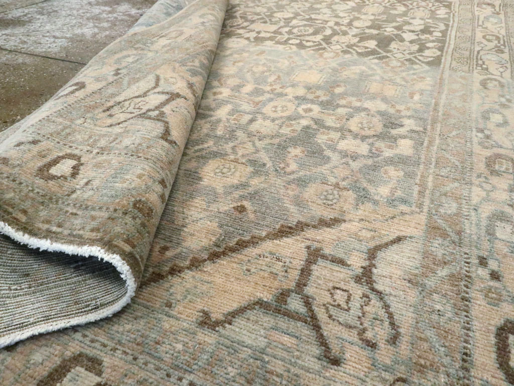 Vintage Persian Malayer Accent Rug, No.26358 - Galerie Shabab