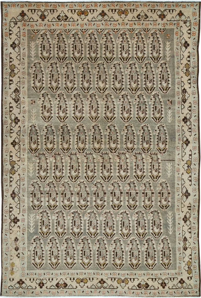 Vintage Persian Malayer Rug, No.26363 - Galerie Shabab