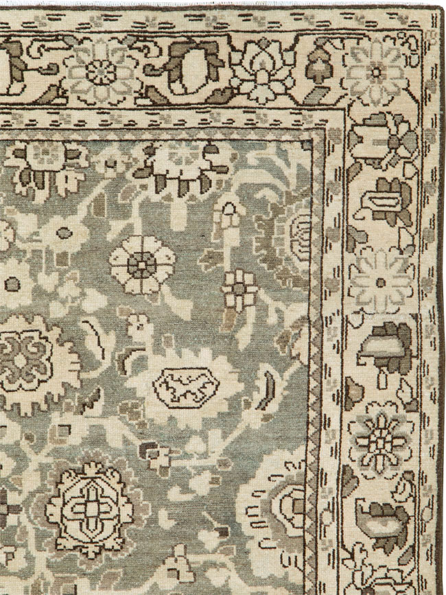 Vintage Persian Malayer Square Carpet, No.26364 - Galerie Shabab