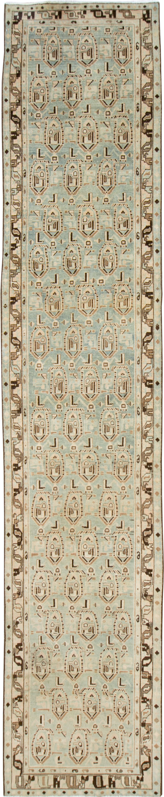 Vintage Persian Malayer Runner, No.26366 - Galerie Shabab