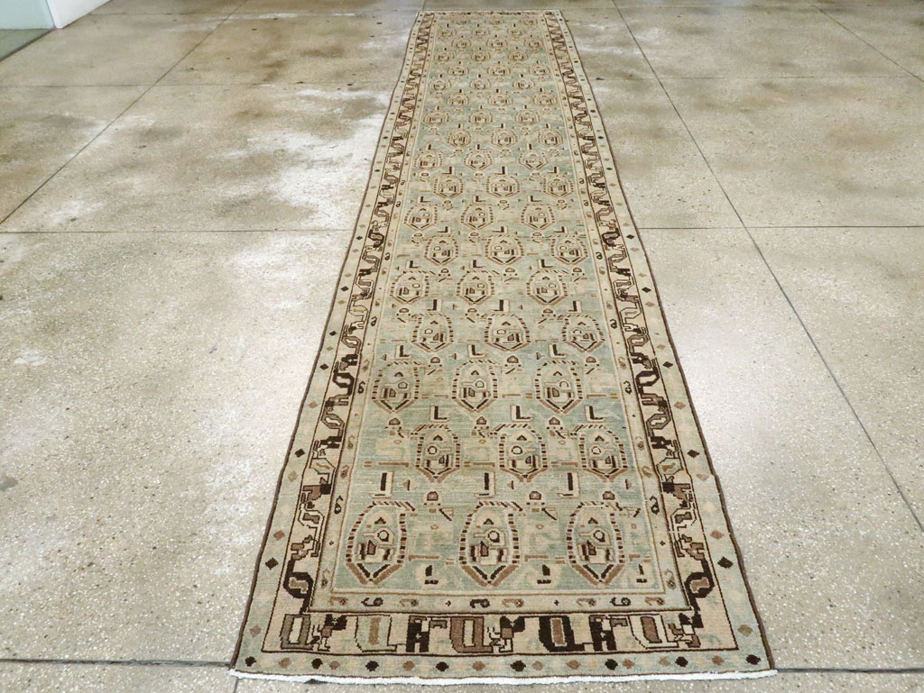 Vintage Persian Malayer Runner, No.26366 - Galerie Shabab