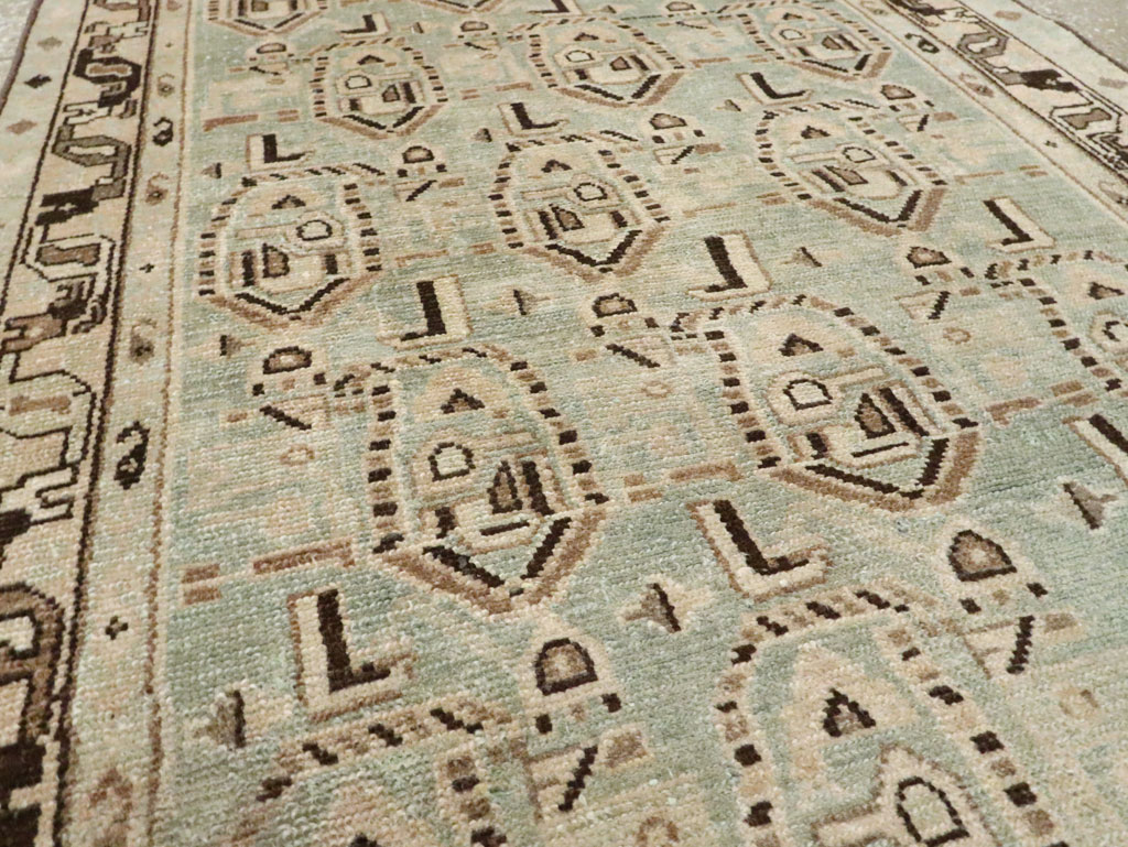 Vintage Persian Malayer Runner, No.26366 - Galerie Shabab
