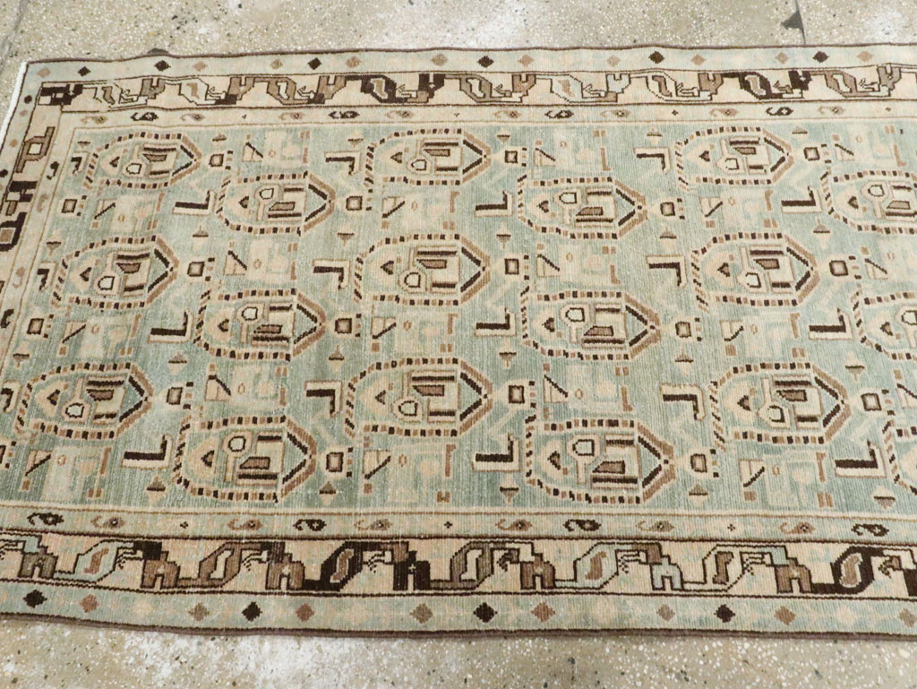 Vintage Persian Malayer Runner, No.26366 - Galerie Shabab