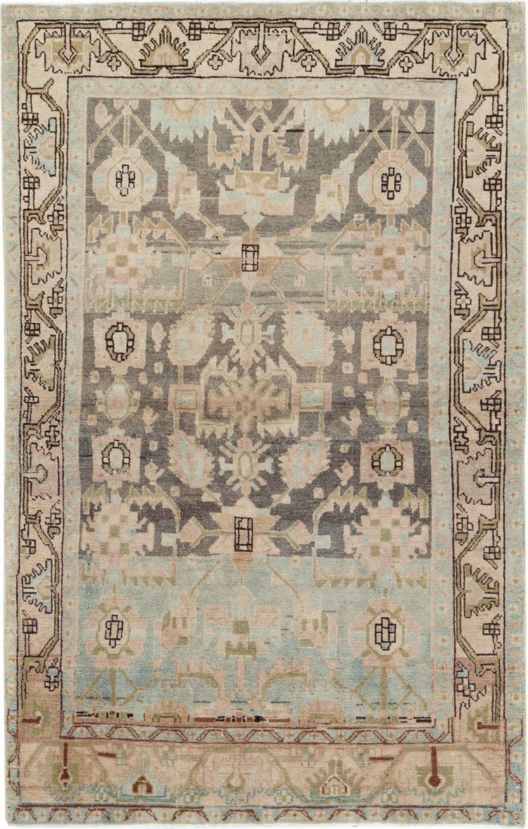 Vintage Persian Malayer Rug, No.26372 - Galerie Shabab