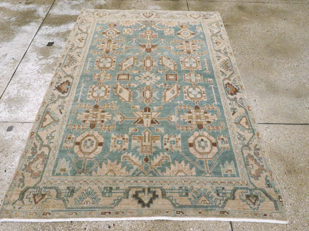 Vintage Persian Malayer Rug, No.26374 - Galerie Shabab