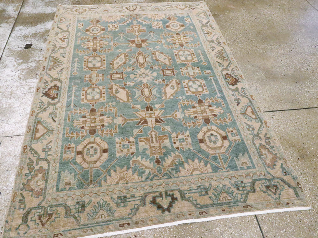 Vintage Persian Malayer Rug, No.26374 - Galerie Shabab