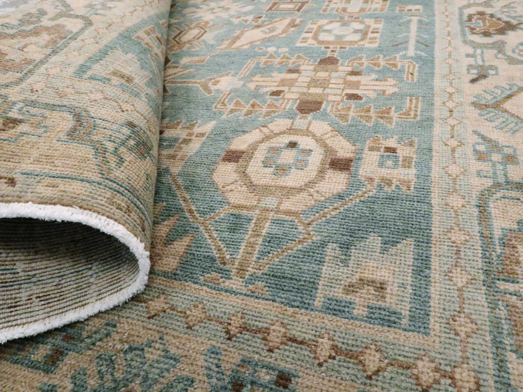 Vintage Persian Malayer Rug, No.26374 - Galerie Shabab