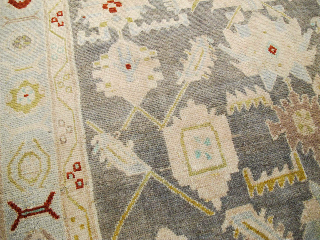 Vintage Persian Malayer Rug, No.26376 - Galerie Shabab