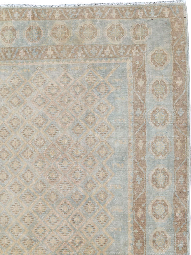Vintage Persian Malayer Accent Rug, No.26377 - Galerie Shabab