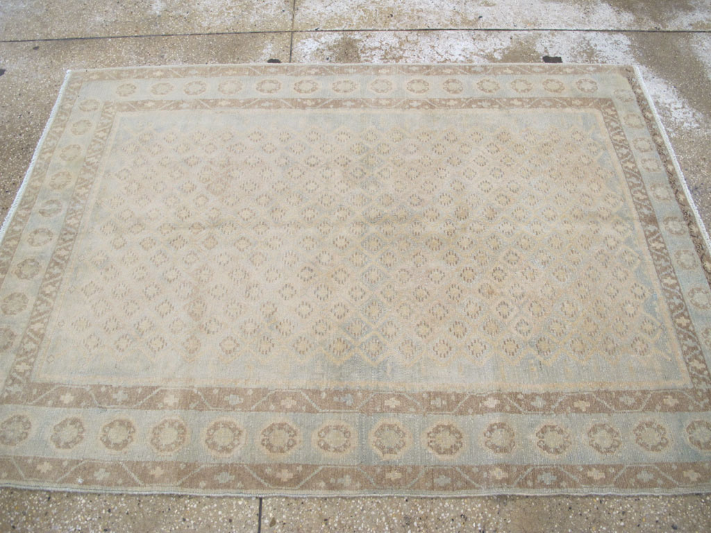 Vintage Persian Malayer Accent Rug, No.26377 - Galerie Shabab