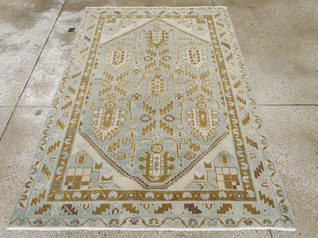 Vintage Persian Malayer Rug, No.26378 - Galerie Shabab