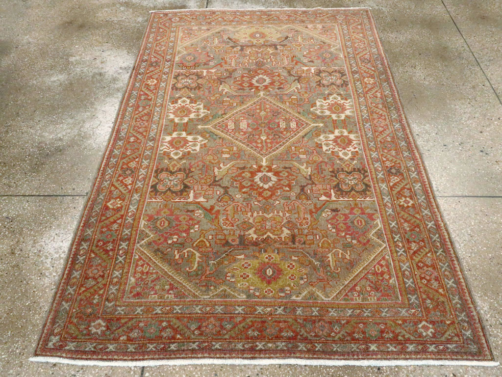 Antique Persian Mahal Rug, No.26379 - Galerie Shabab