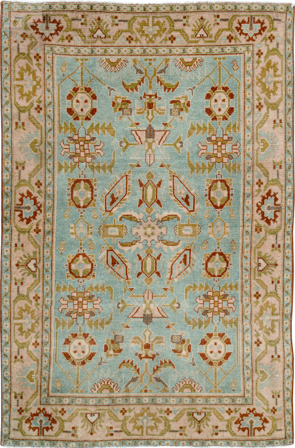 Vintage Persian Malayer Rug, No.26380 - Galerie Shabab