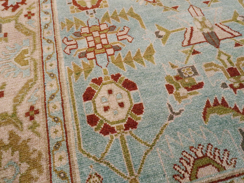 Vintage Persian Malayer Rug, No.26380 - Galerie Shabab