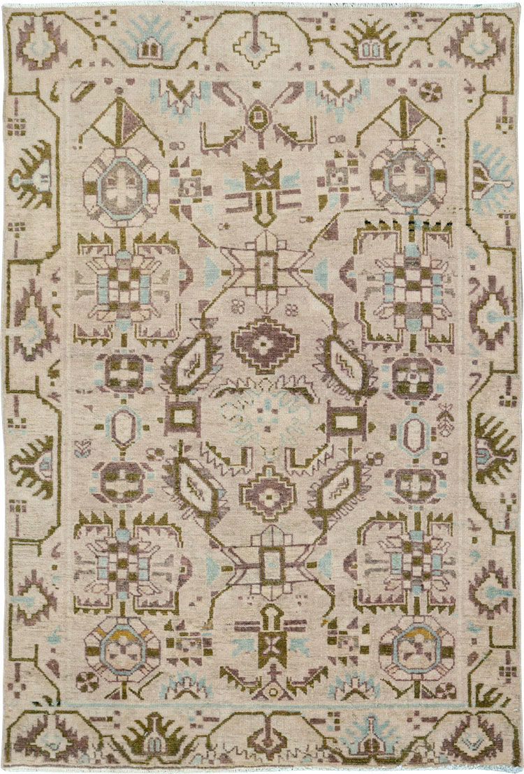 Vintage Persian Malayer Rug, No.26382 - Galerie Shabab