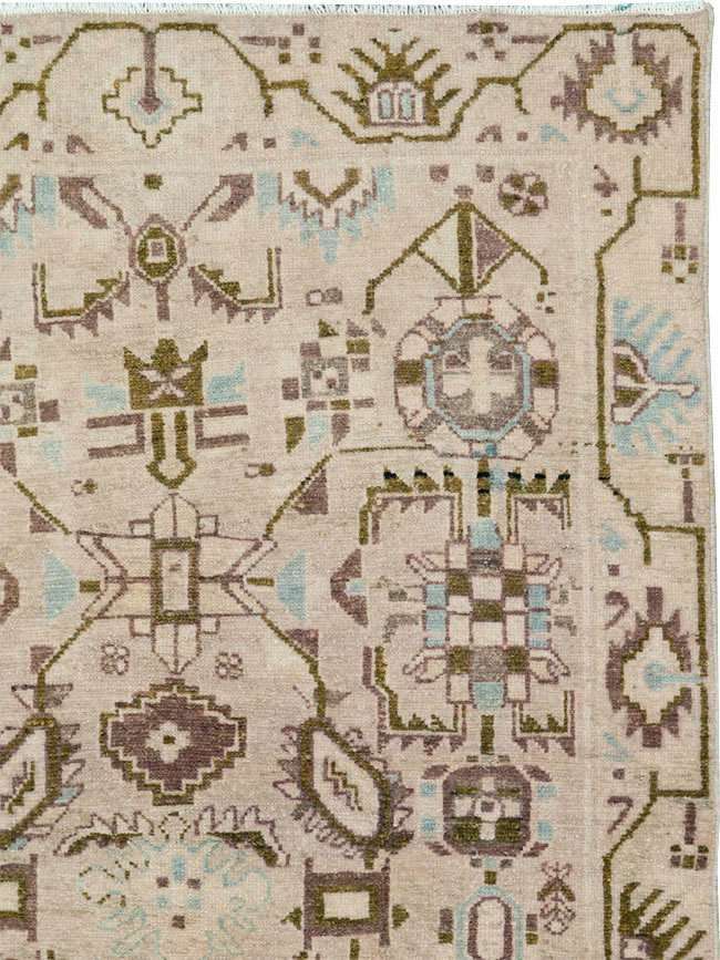 Vintage Persian Malayer Rug, No.26382 - Galerie Shabab