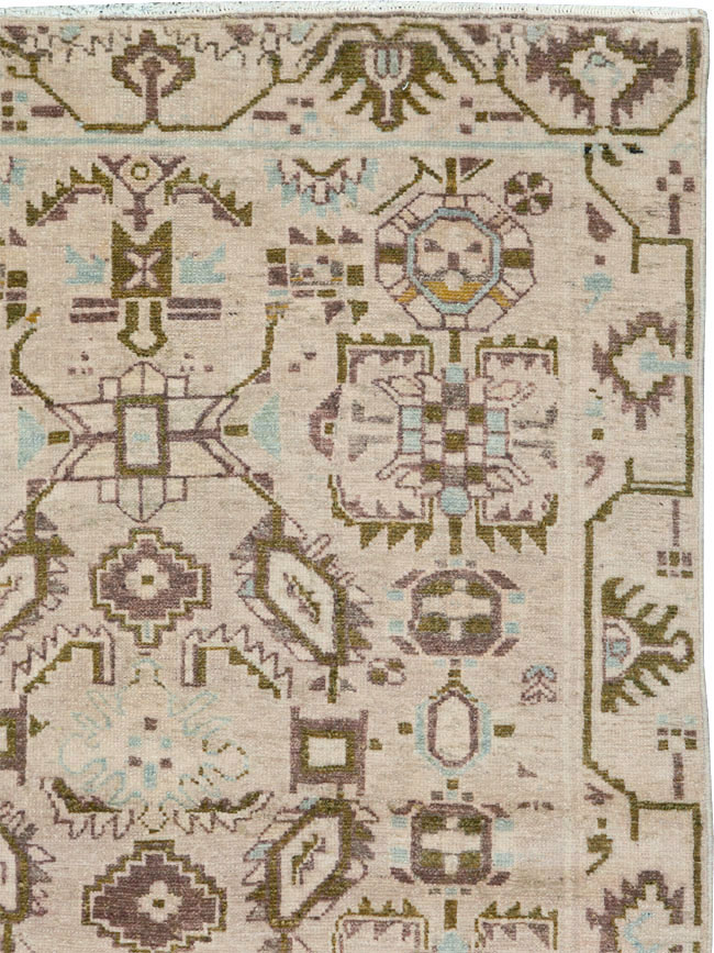 Vintage Persian Malayer Rug, No.26382 - Galerie Shabab