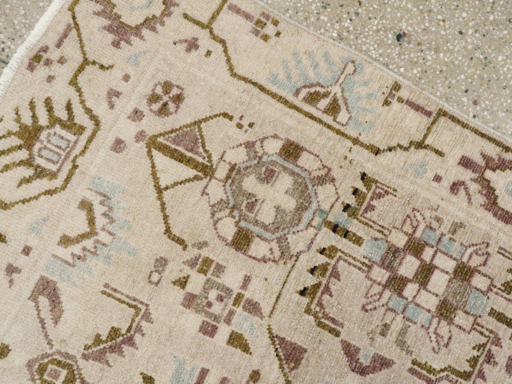 Vintage Persian Malayer Rug, No.26382 - Galerie Shabab