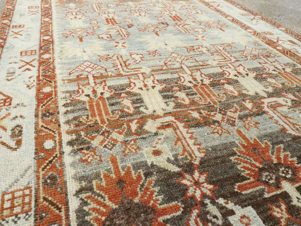 Vintage Persian Malayer Runner, No.26384 - Galerie Shabab