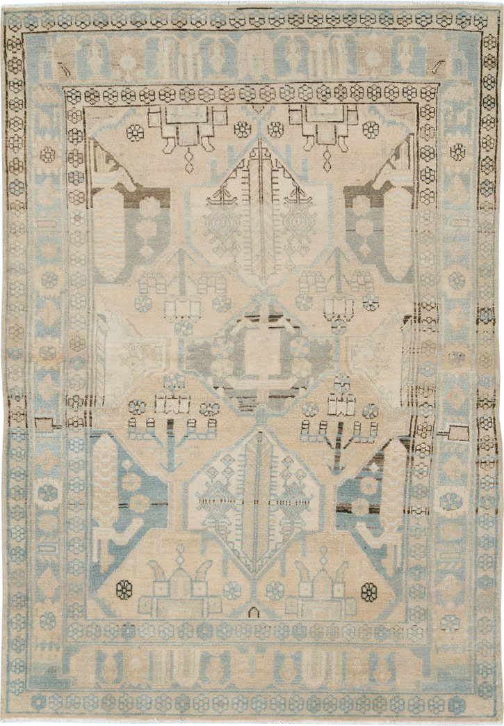 Vintage Persian Malayer Rug, No.26386 - Galerie Shabab