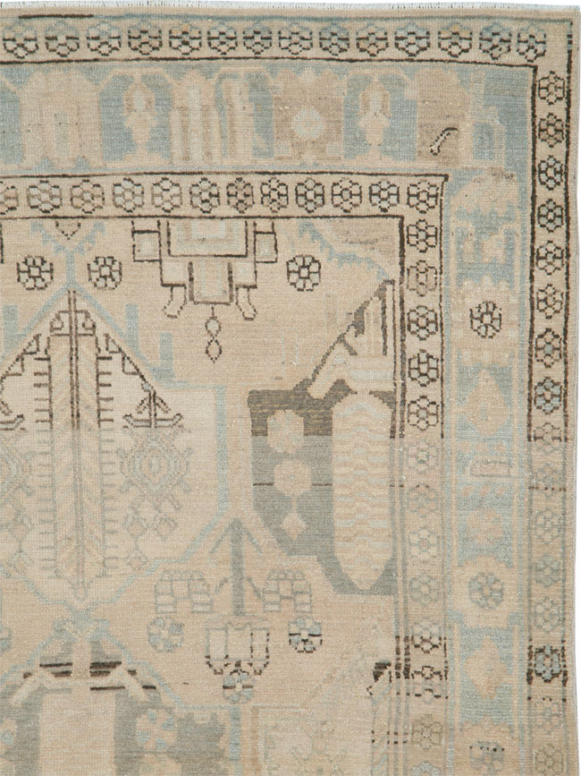 Vintage Persian Malayer Rug, No.26386 - Galerie Shabab