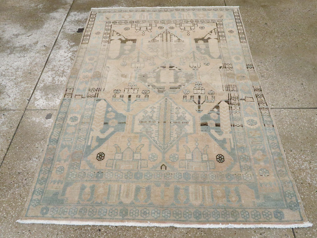 Vintage Persian Malayer Rug, No.26386 - Galerie Shabab