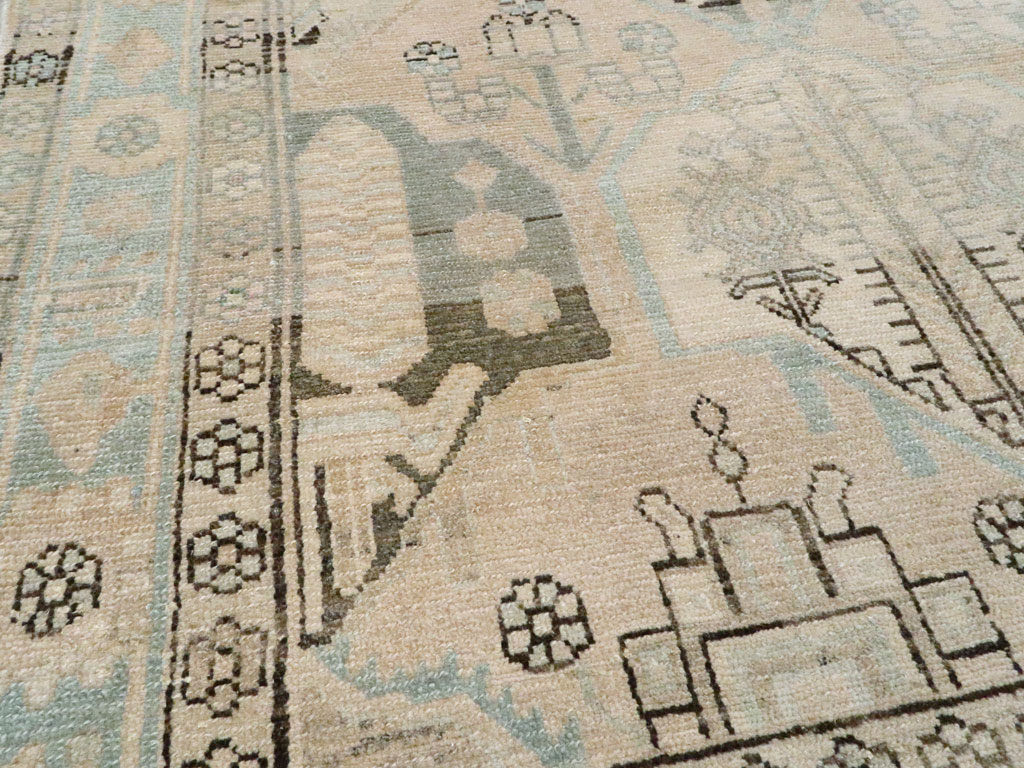 Vintage Persian Malayer Rug, No.26386 - Galerie Shabab