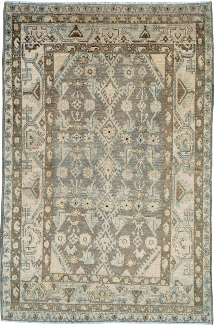 Vintage Persian Malayer Rug, No.26388 - Galerie Shabab