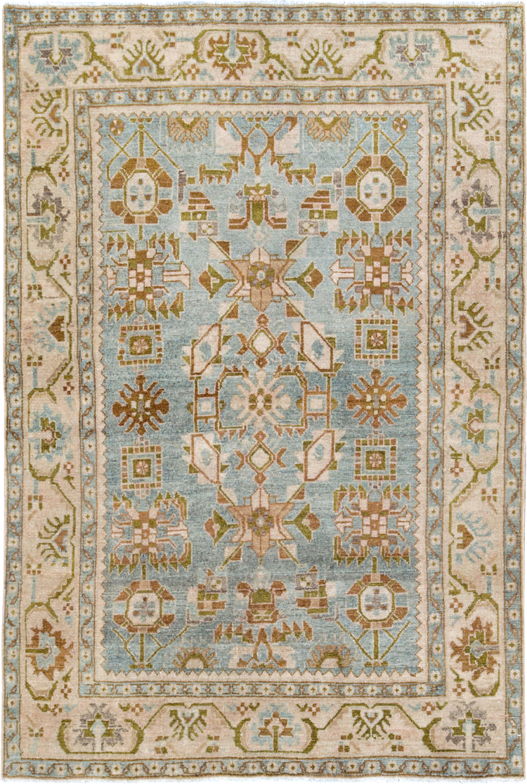 Vintage Persian Malayer Rug, No.26390 - Galerie Shabab