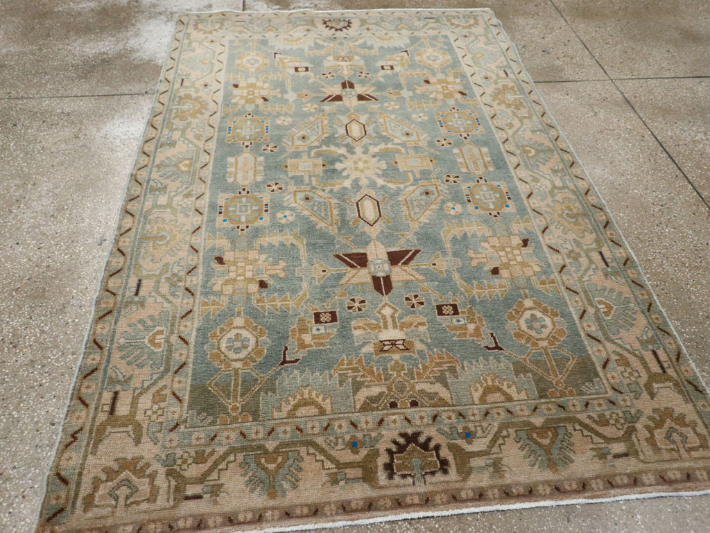 Vintage Persian Malayer Rug, No.26392 - Galerie Shabab