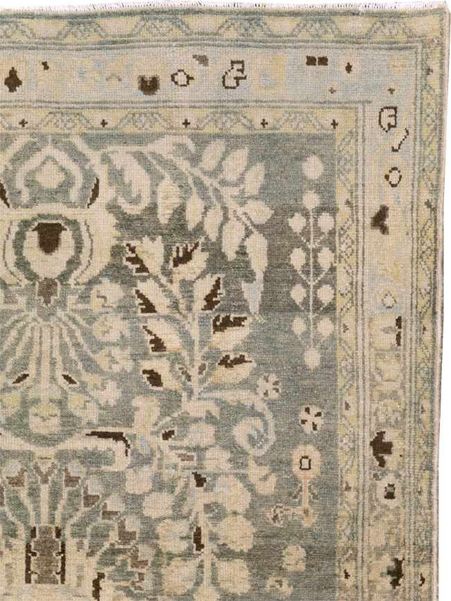 Vintage Persian Malayer Accent Rug, No.26394 - Galerie Shabab