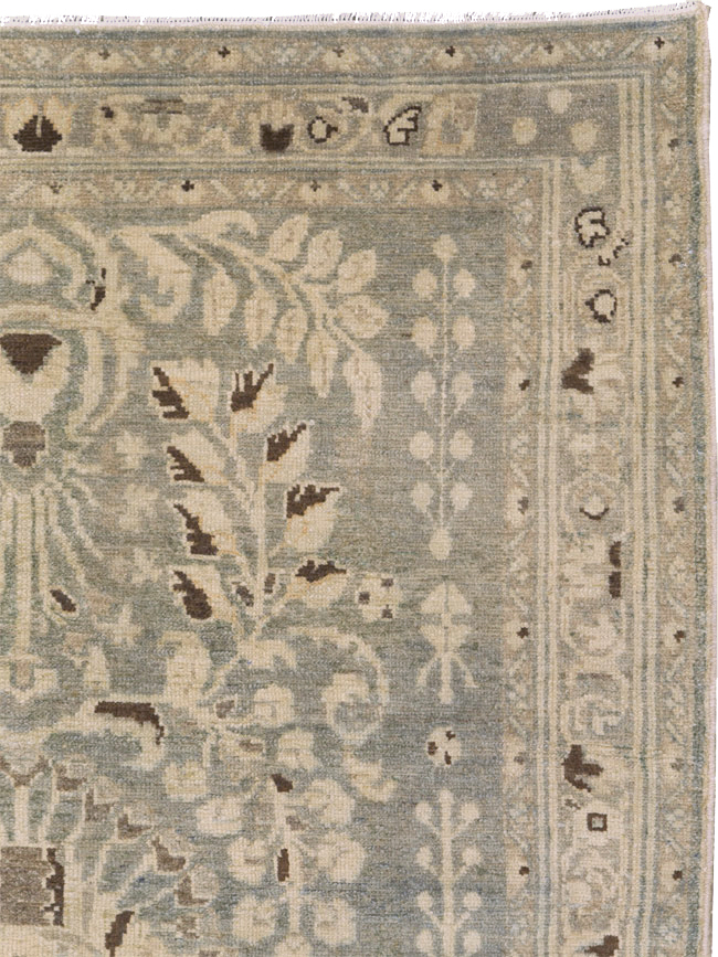 Vintage Persian Malayer Accent Rug, No.26394 - Galerie Shabab