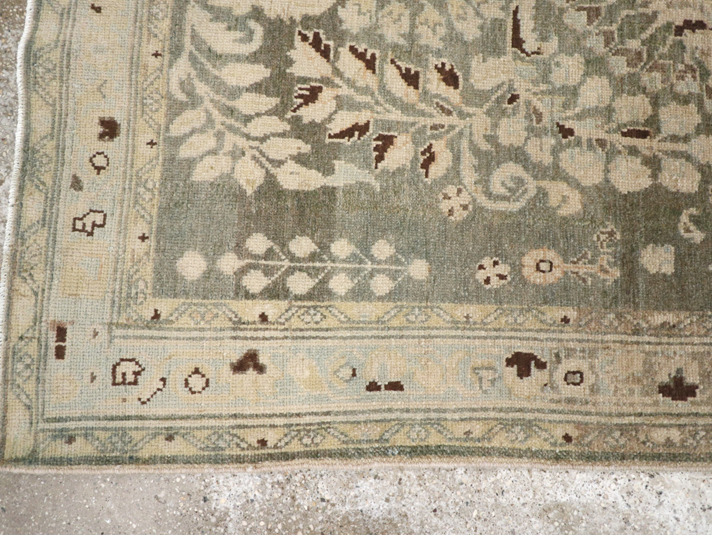 Vintage Persian Malayer Accent Rug, No.26394 - Galerie Shabab