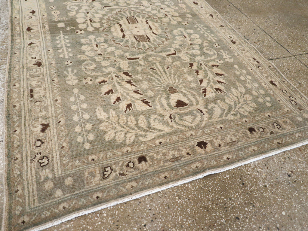 Vintage Persian Malayer Accent Rug, No.26394 - Galerie Shabab