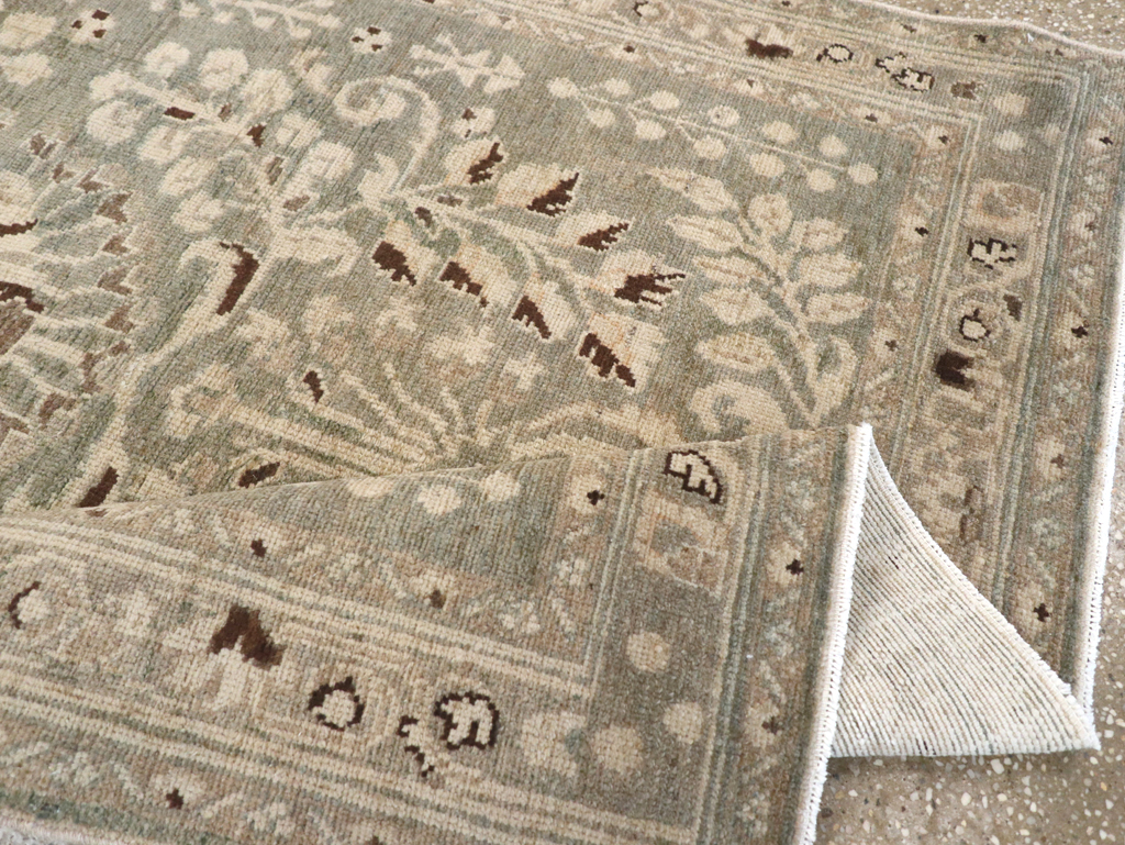 Vintage Persian Malayer Accent Rug, No.26394 - Galerie Shabab