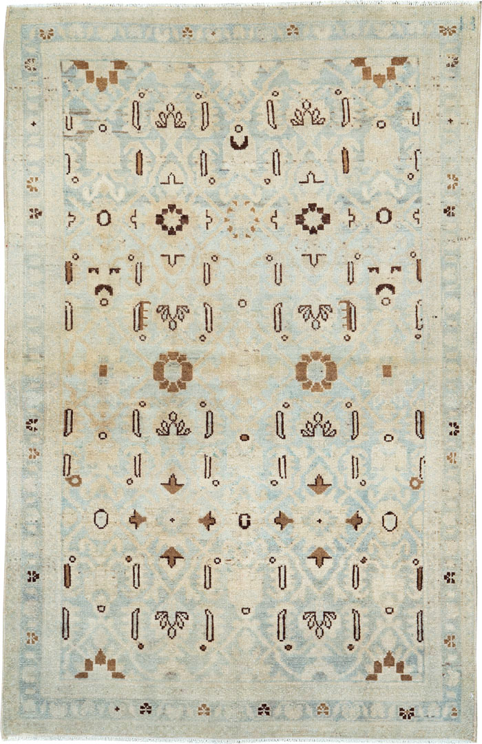 Vintage Persian Malayer Rug, No.26395 - Galerie Shabab